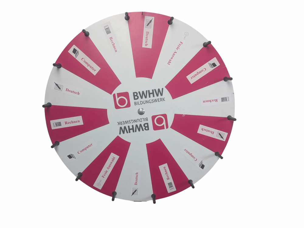 Gluecksrad freigestellt